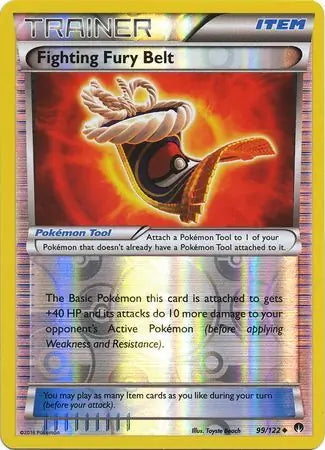 BREAKpoint Fighting Fury Belt #99/122 reverse holo